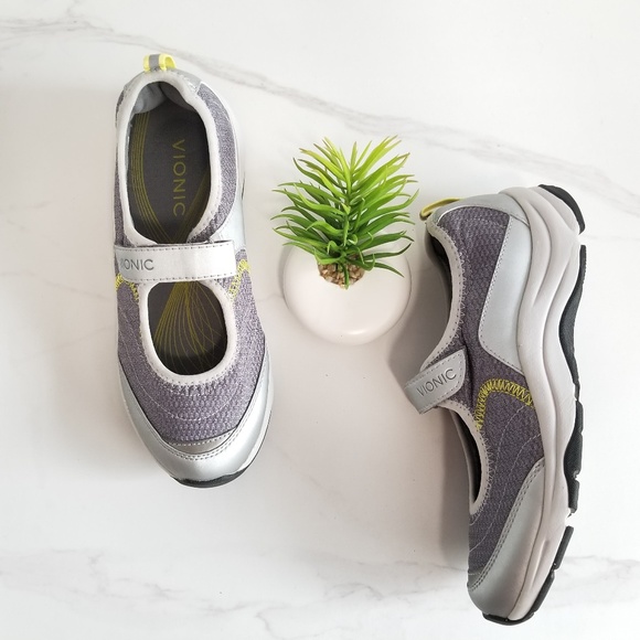 Vionic Shoes - Vionic Orthotic Sunset Mary Jane Walking Shoes 7